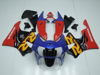 Honda CBR 900 RR 919 98-99 Motorrad Verkleidungen - Blau Rot Schwarz