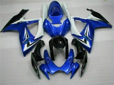 Suzuki GSXR 600 / 750 K6 06-07 Motorrad Verkleidung - Blau