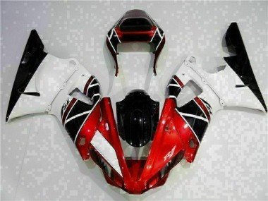 Yamaha R1 00-01 Motorrad Verkleidung & Plastik - Rot